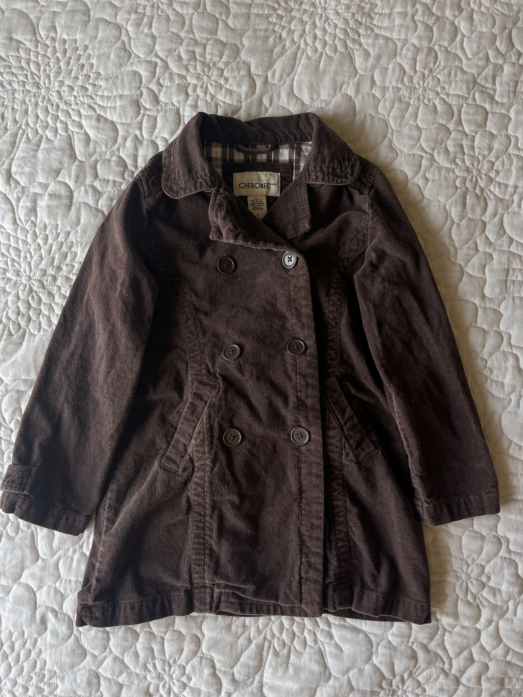 Corduroy Double-Breasted Jacket