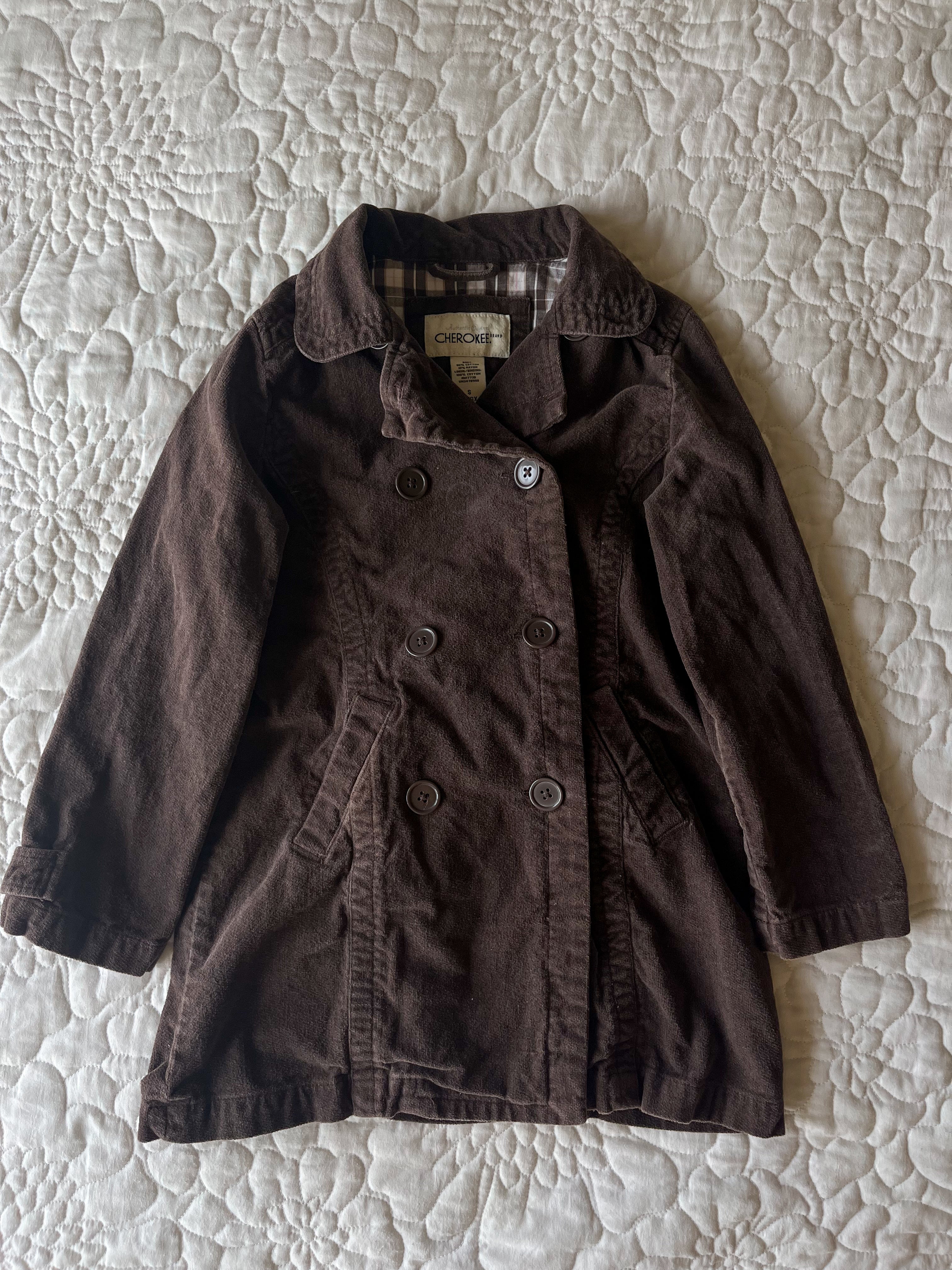 Corduroy Double-Breasted Jacket