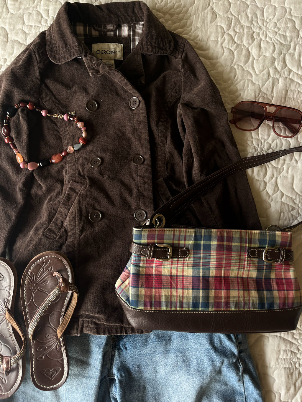 Corduroy Double-Breasted Jacket