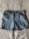 Faded Glory - Striped Denim Shorts