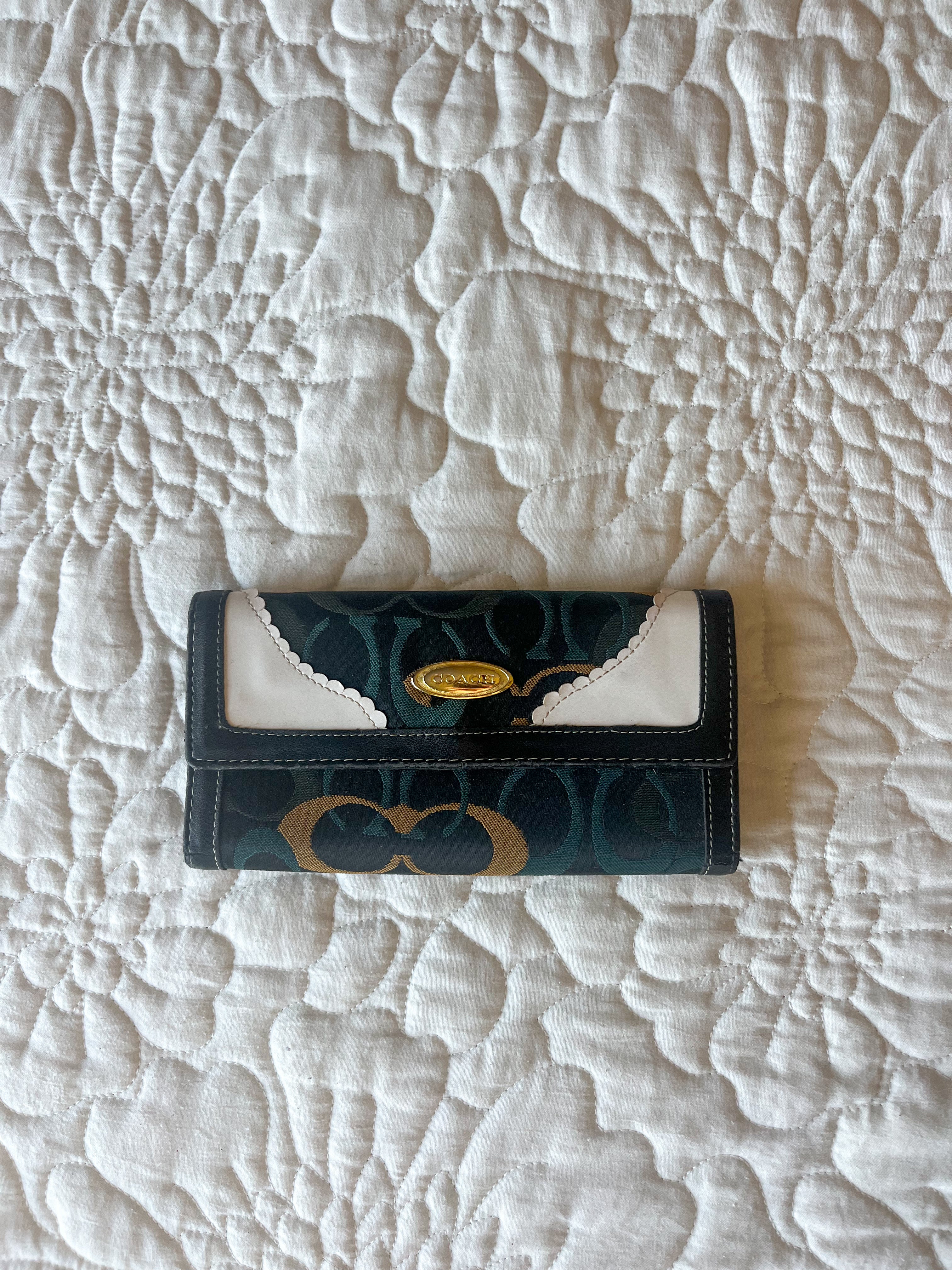 Coach Wallet - Navy
