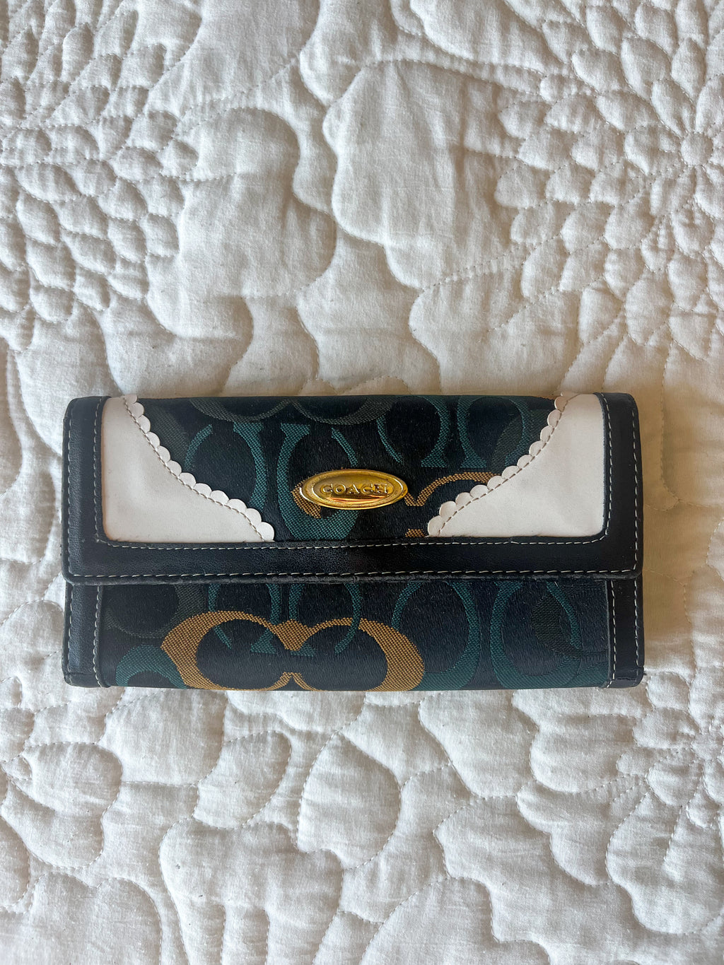 Coach Wallet - Navy