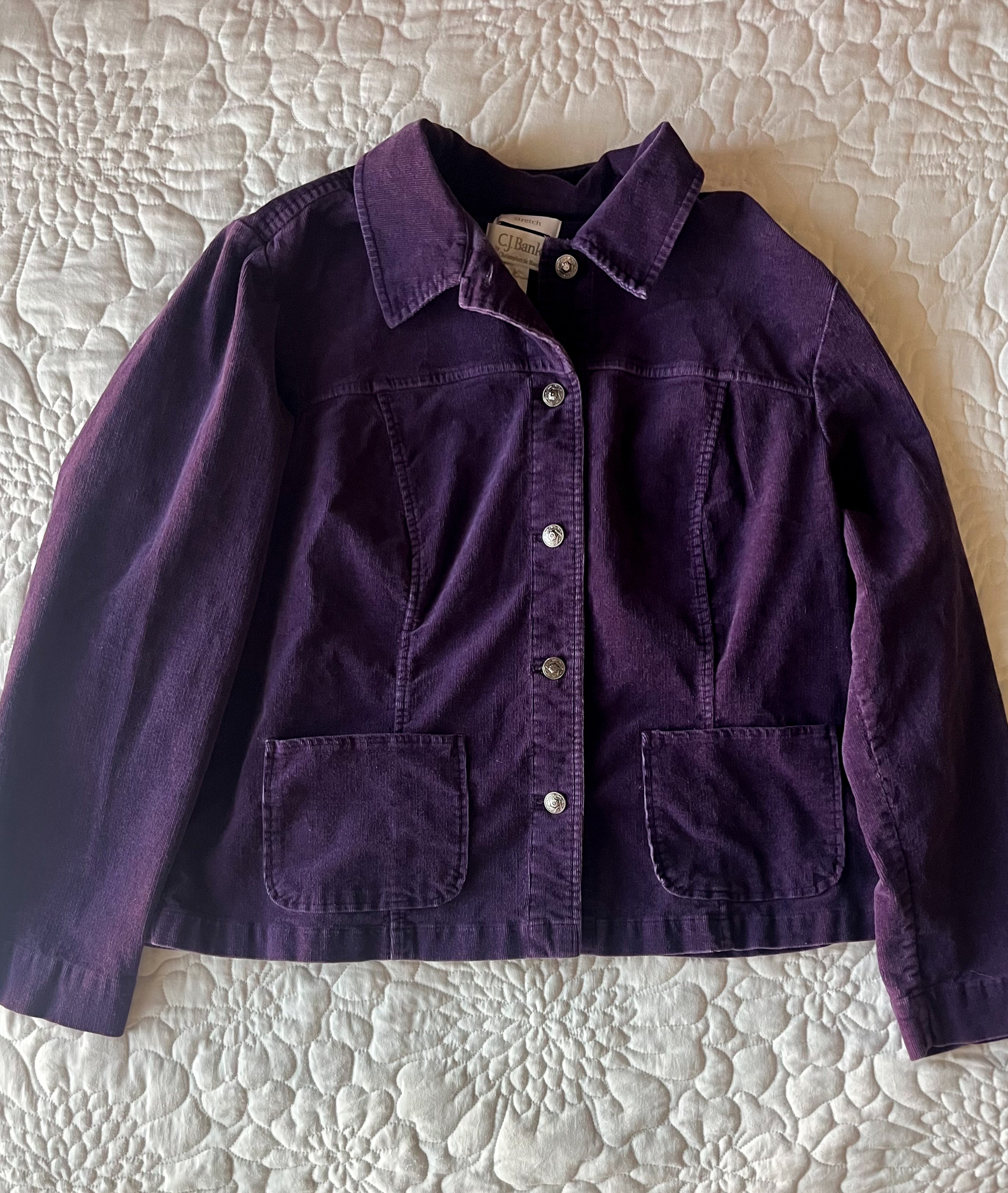 Purple Corduroy Jacket